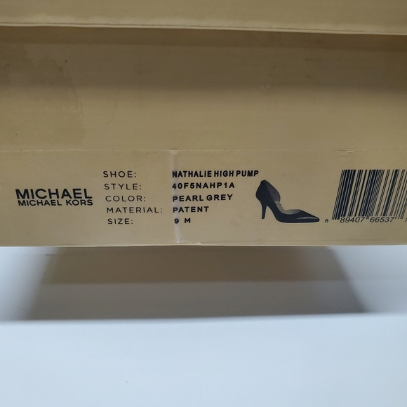 Nathalie high flex pump pearl grey patent Stellito - Picture 6 of 16